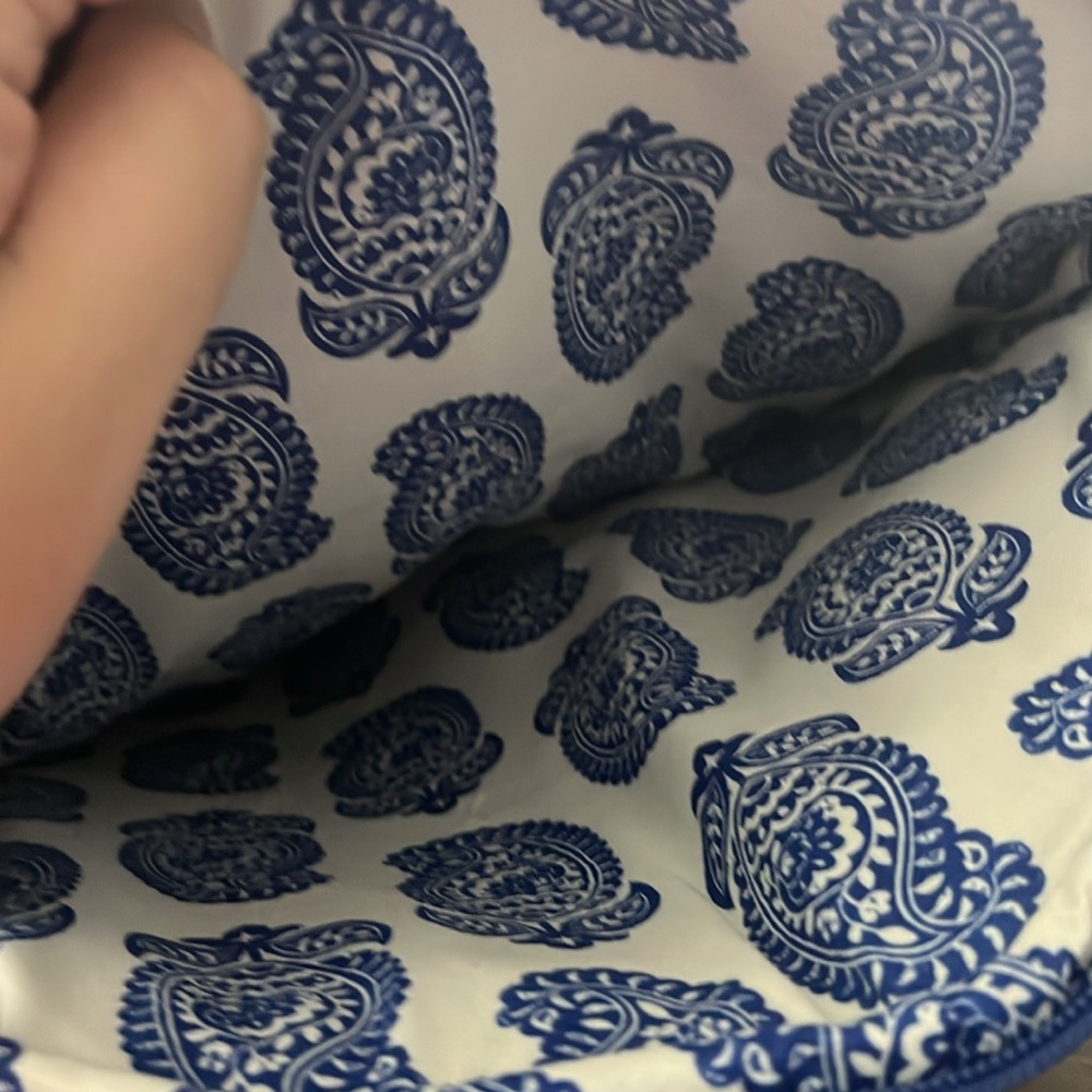 NWT! Vera Bradley Bancroft Blue Paisley Backpack - Picture 11 of 11